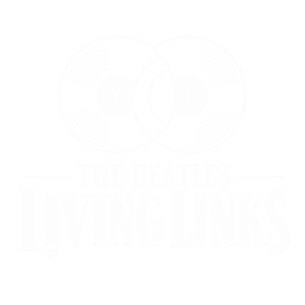 The Beatles: Living Links - two linked vinyl records